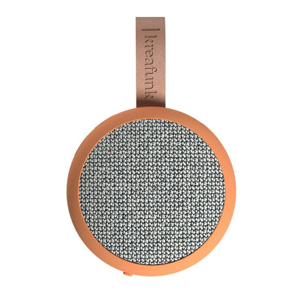 Kreafunk Ago 2 Fabric Bluetooth Speaker - Dusty Orange.