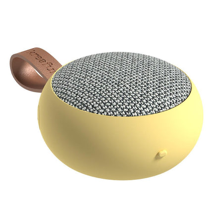 Kreafunk Ago 2 Fabric Bluetooth Speaker - Soft Yellow.