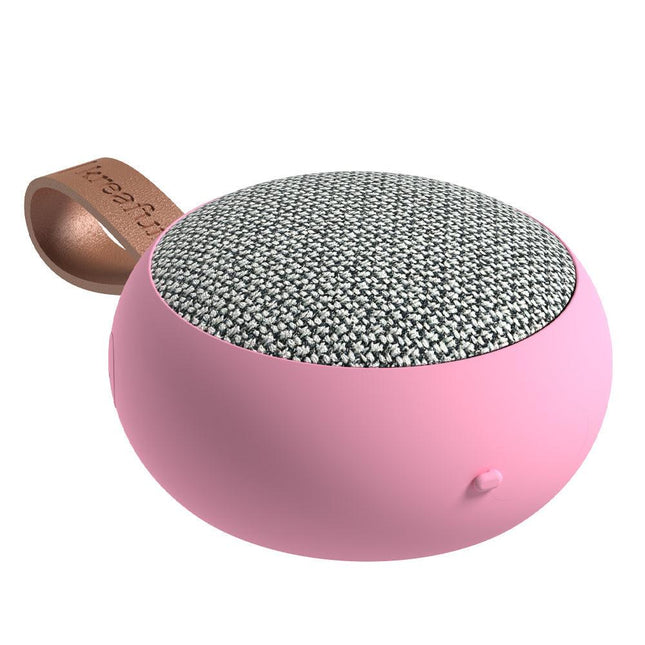 Kreafunk Ago 2 Fabric Bluetooth Speaker - Fresh Pink.
