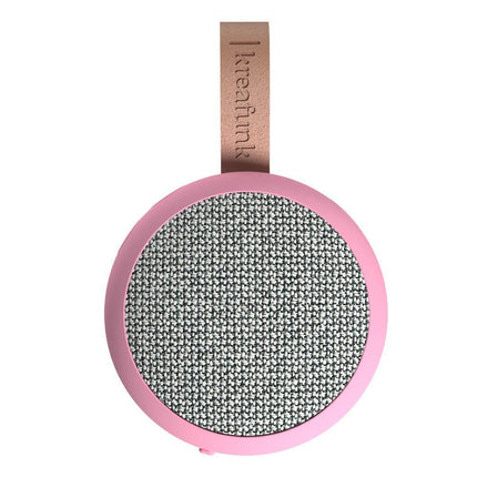 Kreafunk Ago 2 Fabric Bluetooth Speaker - Fresh Pink.