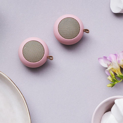 Kreafunk Ago Mini Bluetooth Speaker - Fresh Pink.