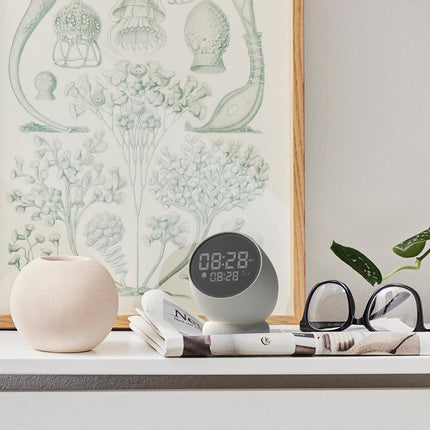 Kreafunk Bell Alarm Clock - White.