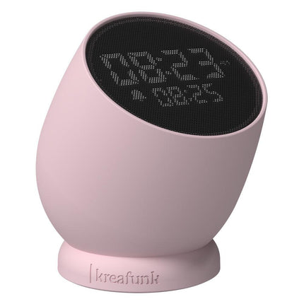 Kreafunk Bell Alarm Clock - Dusty Rose.