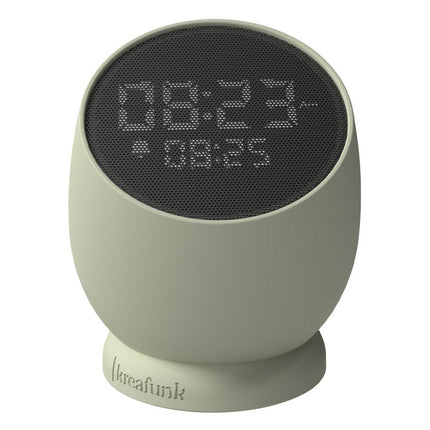 Kreafunk Bell Alarm Clock - Dusty Olive.