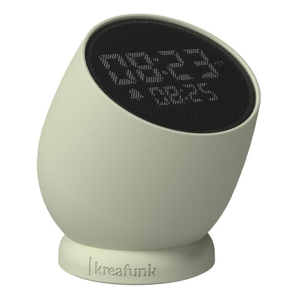 Kreafunk Bell Alarm Clock - Dusty Olive.