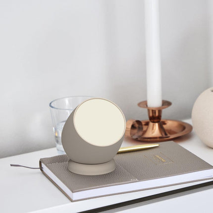 Kreafunk Beam Lamp, Portable And Rechargeable - Ivory Sand.