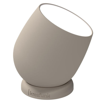Kreafunk Beam Lamp, Portable And Rechargeable - Ivory Sand.