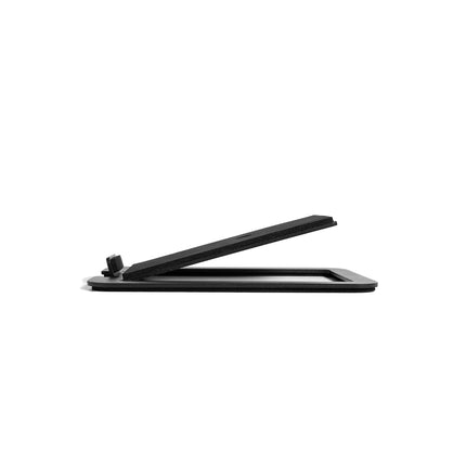 Kanto S4 Angled Desktop Speaker Stands for Midsize Speakers - Pair, Black.
