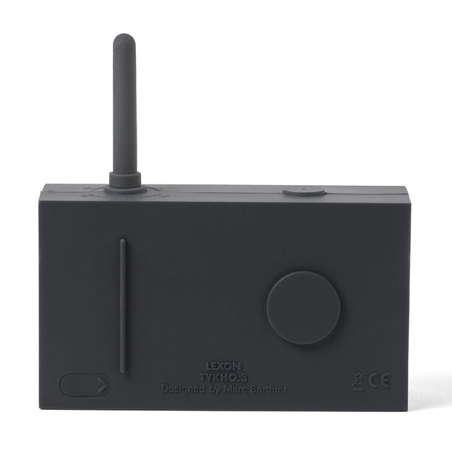 Lexon Thykho 3 Fm Radio & Bluetooth Speaker - Grey.