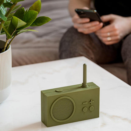 Lexon Thykho 3 Fm Radio & Bluetooth Speaker - Kakhi.