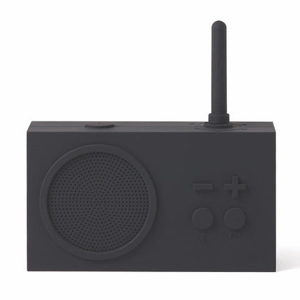 Lexon Thykho 3 Fm Radio & Bluetooth Speaker - Black.