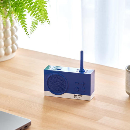 Lexon Thykho 3 Fm Radio & Bluetooth Speaker PANTONE - Classic Blue.