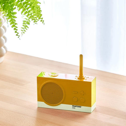 Lexon Thykho 3 Fm Radio & Bluetooth Speaker PANTONE -Yellow.