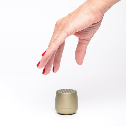 Lexon Mino+ Mini Bluetooth Speaker - Gold.