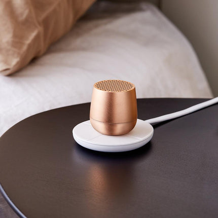 Lexon Mino+ Mini Bluetooth Speaker - Gold.