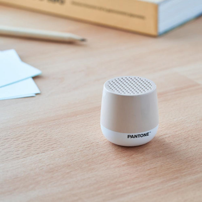Lexon Mino+ Mini Bluetooth Speaker PANTONE - Sand.