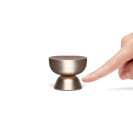 Lexon Tamo Infinitely Pairable Bluetooth Speaker - Gold.