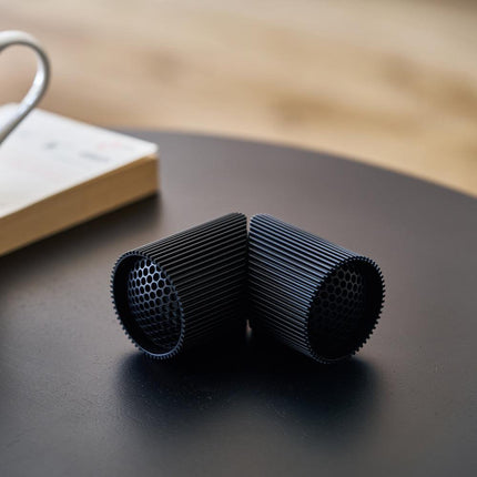 Lexon Ray Set Of Magnetic Bluetooth Speakers - Black.