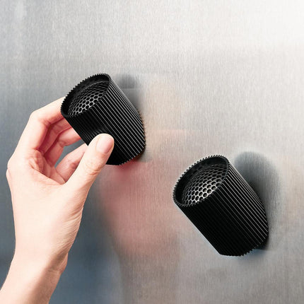 Lexon Ray Set Of Magnetic Bluetooth Speakers - Black.