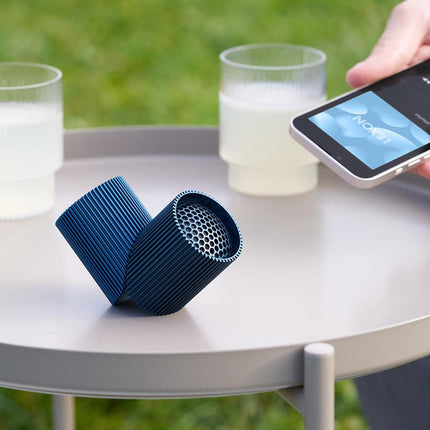 Lexon Ray Set Of Magnetic Bluetooth Speakers - Blue.