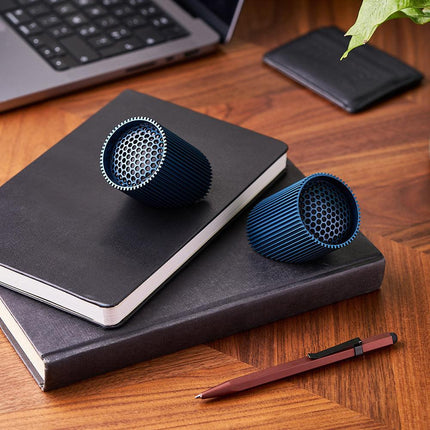 Lexon Ray Set Of Magnetic Bluetooth Speakers - Blue.