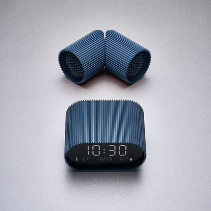 Lexon Ray Set Of Magnetic Bluetooth Speakers - Blue.