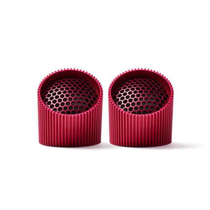 Lexon Ray Set Of Magnetic Bluetooth Speakers - Red.