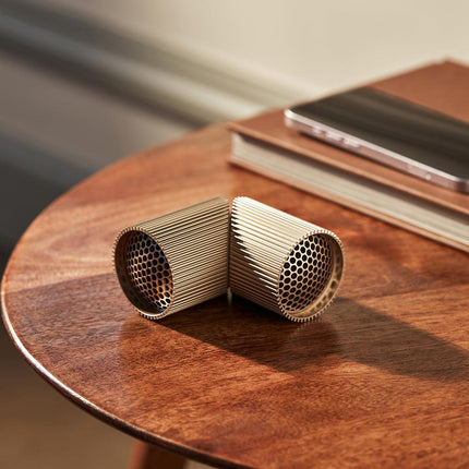 Lexon Ray Set Of Magnetic Bluetooth Speakers - Gold.