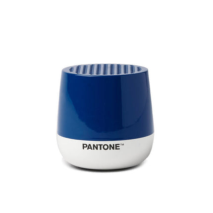 Lexon GIFT Set PANTONE - Includes Mino+ Mini Speaker, Flip Classic Clock, Mina M Lamp, Thykho 3  Speaker - Classic Blue.