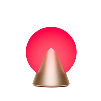 Lexon Conic Spherical Portable Led Lamp - Gold.