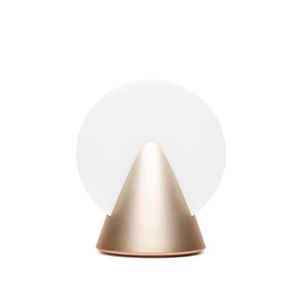 Lexon Conic Spherical Portable Led Lamp - Gold.