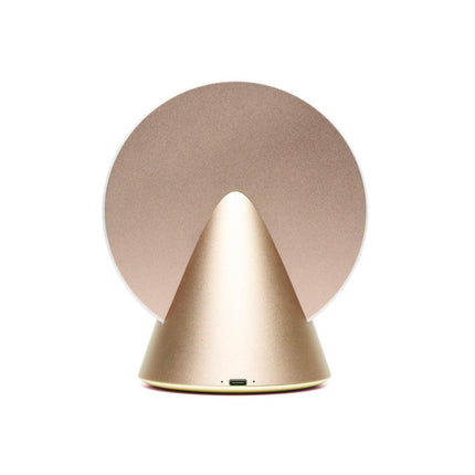 Lexon Conic Spherical Portable Led Lamp - Gold.