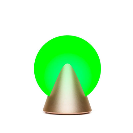 Lexon Conic Spherical Portable Led Lamp - Gold.