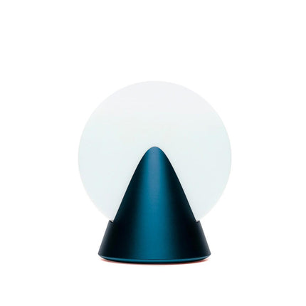Lexon Conic Spherical Portable Led Lamp - Blue.