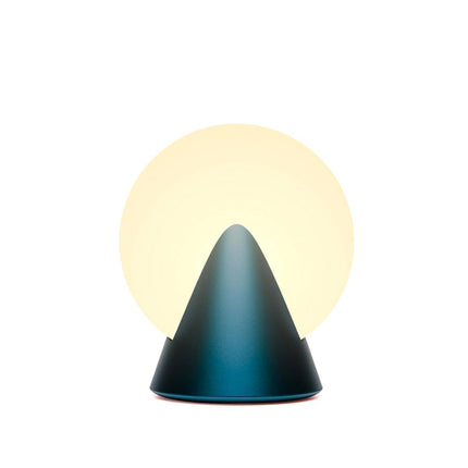 Lexon Conic Spherical Portable Led Lamp - Blue.