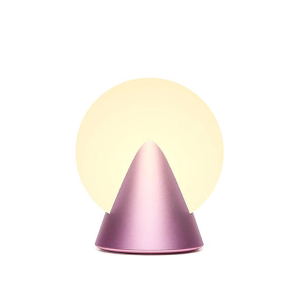 Lexon Conic Spherical Portable Led Lamp - Pink.