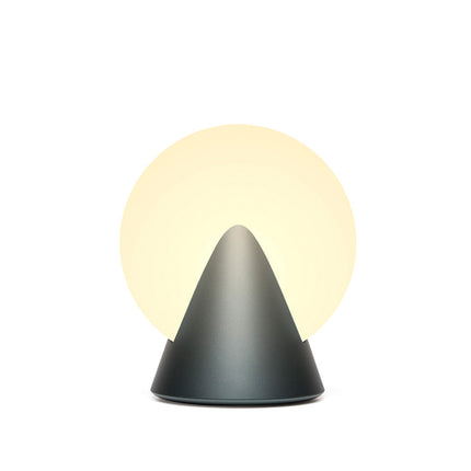 Lexon Conic Spherical Portable Led Lamp - Grey.