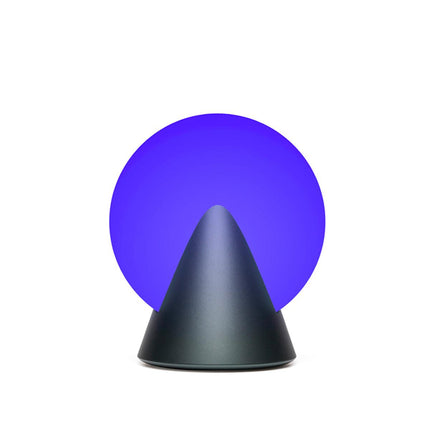 Lexon Conic Spherical Portable Led Lamp - Grey.