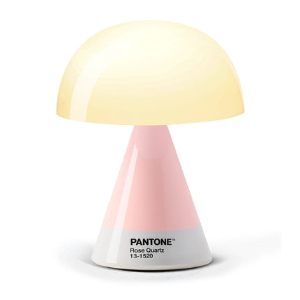Lexon Mina M Medium Portable Led Lamp PANTONE - Rose Pink.