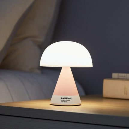Lexon Mina M Medium Portable Led Lamp PANTONE - Rose Pink.