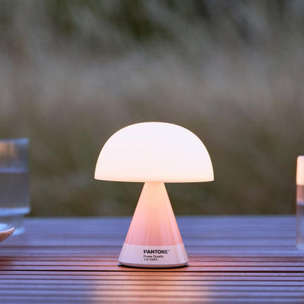 Lexon Mina M Medium Portable Led Lamp PANTONE - Rose Pink.