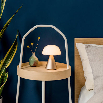 Lexon Mina L Large Portable Led Lamp - Gold.