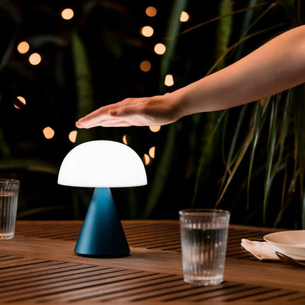 Lexon Mina L Large Portable Led Lamp - Blue.