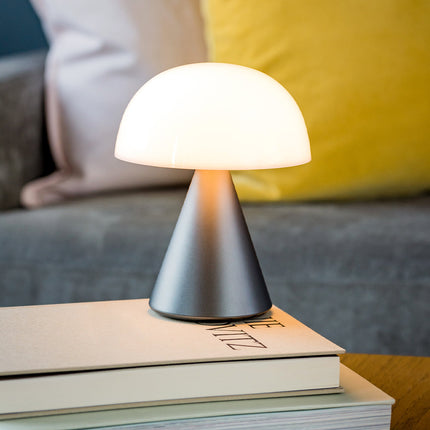 Lexon Mina L Large Portable Led Lamp - Gunmetal.
