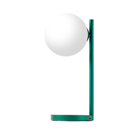 Lexon Bubble Desk Lamp With Built-In Wireless Charger - Green.