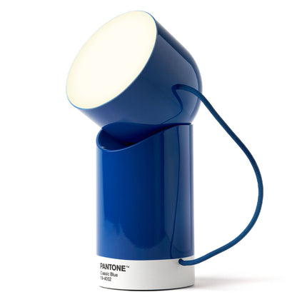 Lexon Orbe Portable Led Lamp With Moving Head PANTONE - Classic Blue.