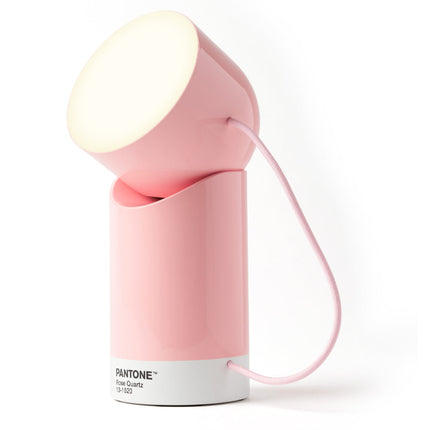 Lexon Orbe Portable Led Lamp With Moving Head PANTONE - Rose Pink.