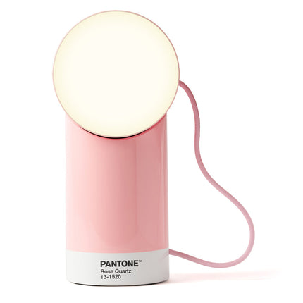 Lexon Orbe Portable Led Lamp With Moving Head PANTONE - Rose Pink.