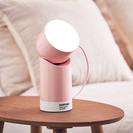 Lexon Orbe Portable Led Lamp With Moving Head PANTONE - Rose Pink.