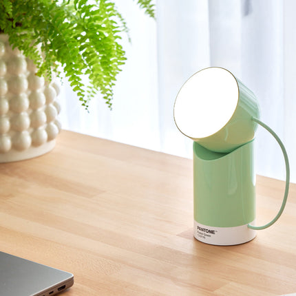 Lexon Orbe Portable Led Lamp With Moving Head PANTONE - Green.